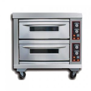 Mild Steel Double Deck Electric Bakery Oven