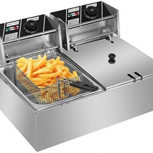 Electric Fryer Double Tank