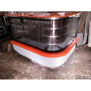 L Bend Display Counter