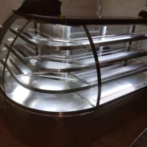 L Bend Dom Glass Counter