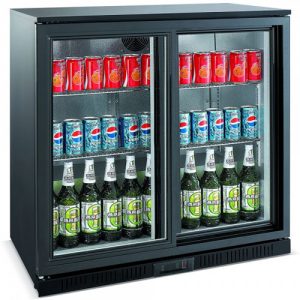 Double Door Back Bar Cooler